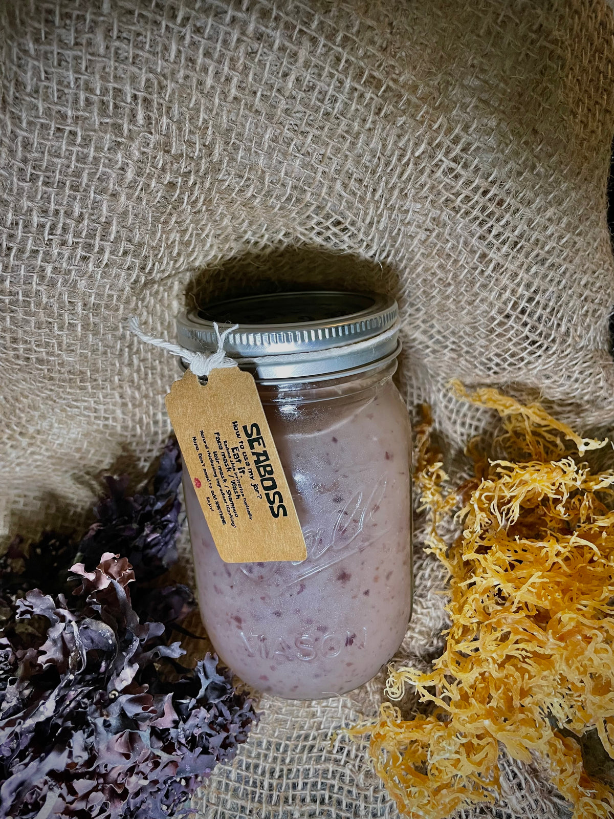 Seamoss & Irishmoss Gel — Multipurpose Algae Mineral Blend